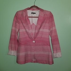 Tommy Hilfiger Pink Striped Blazer Sz. 2